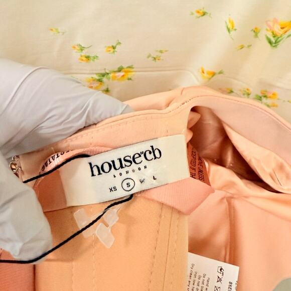 House of CB NEW Francine Corset Top Blush SmallRomantic Valentine Coquette Fairy - Picture 5 of 5